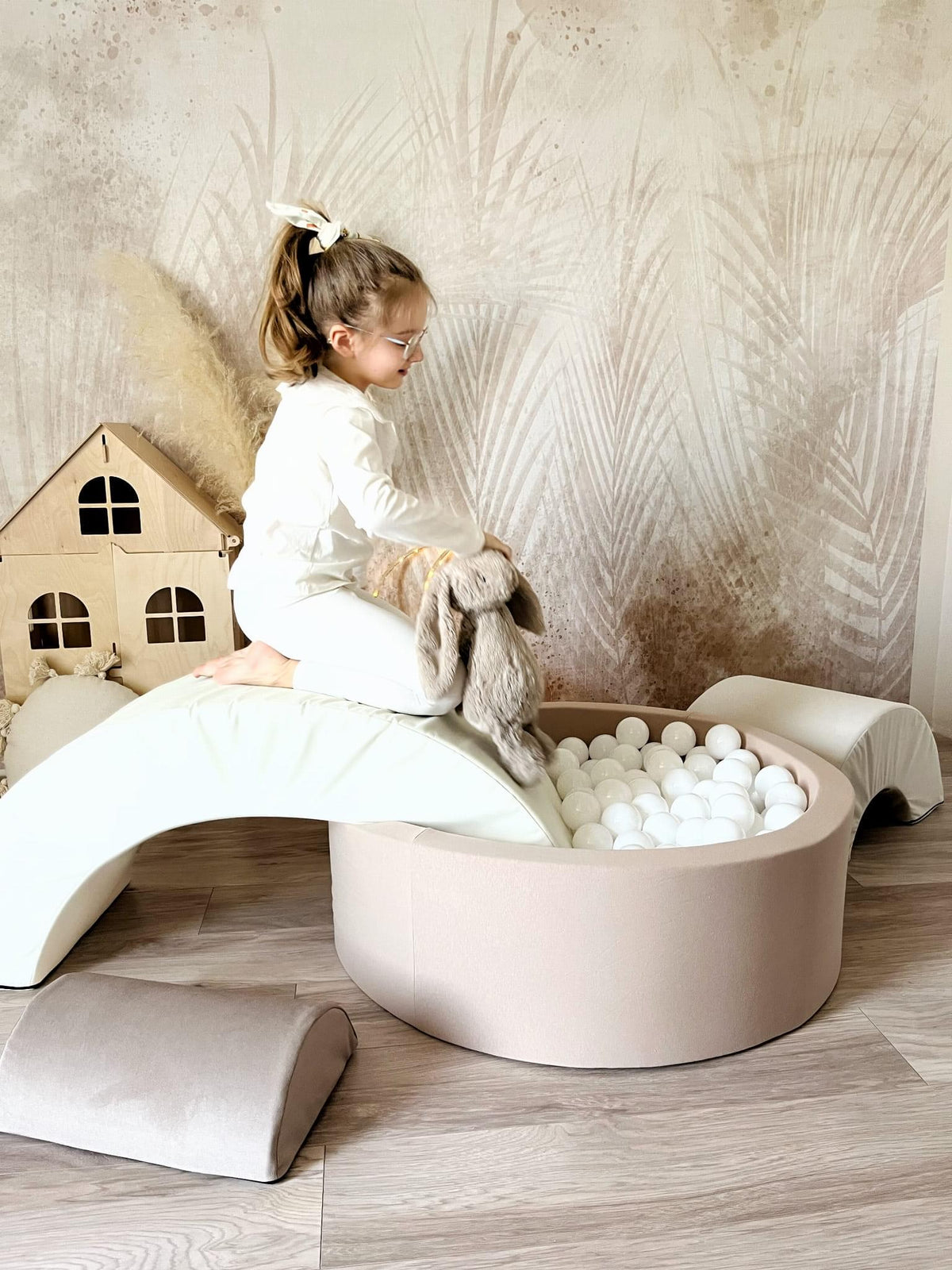 Παιδική χαρά RAINBOW ΜΠΕΖ αφρού