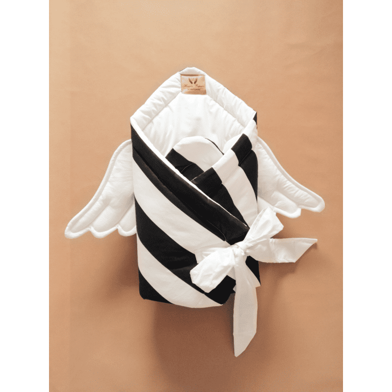 Κώνος Φωλίτσα Wings Black White