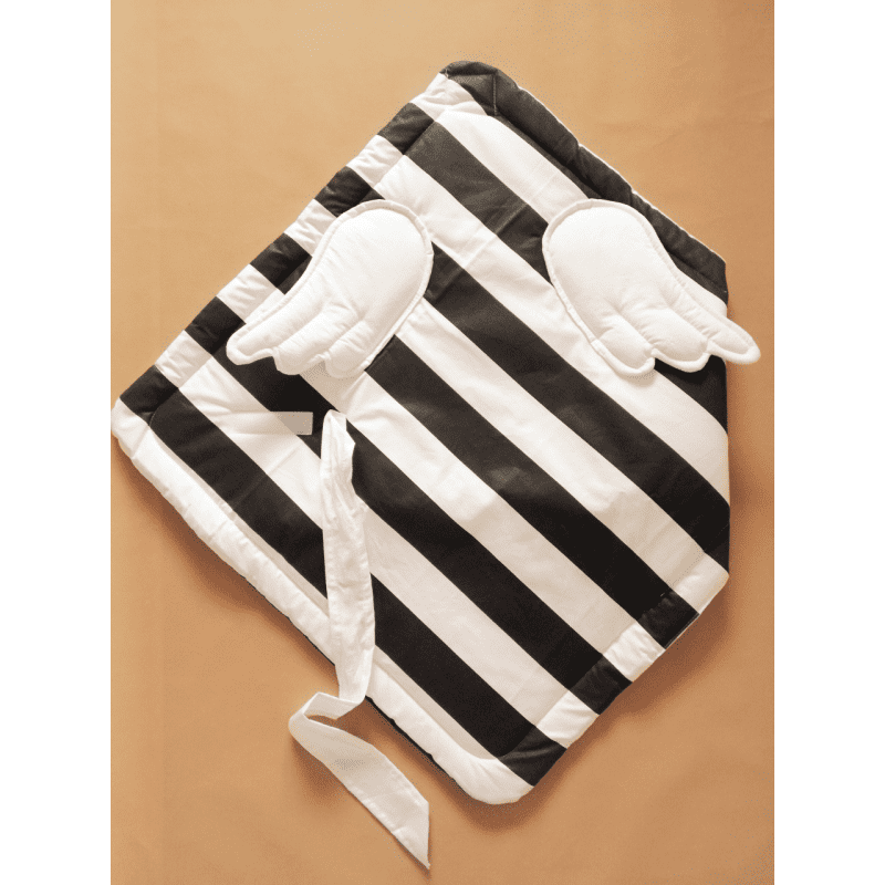 Κώνος Φωλίτσα Wings Black White