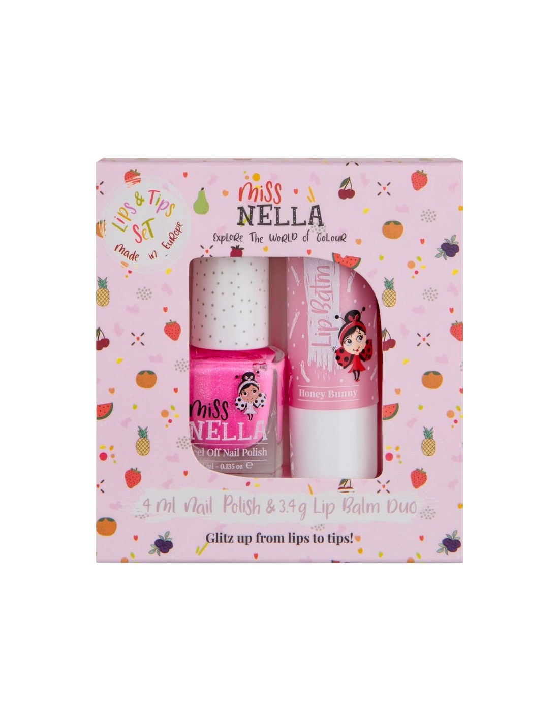 LIP BALM HONEY BUNNY + MN28 Miss Nella
