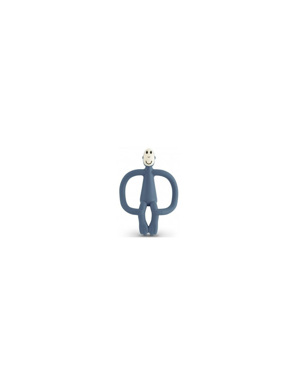 Matchstick Monkey teether LIGHT BLUE