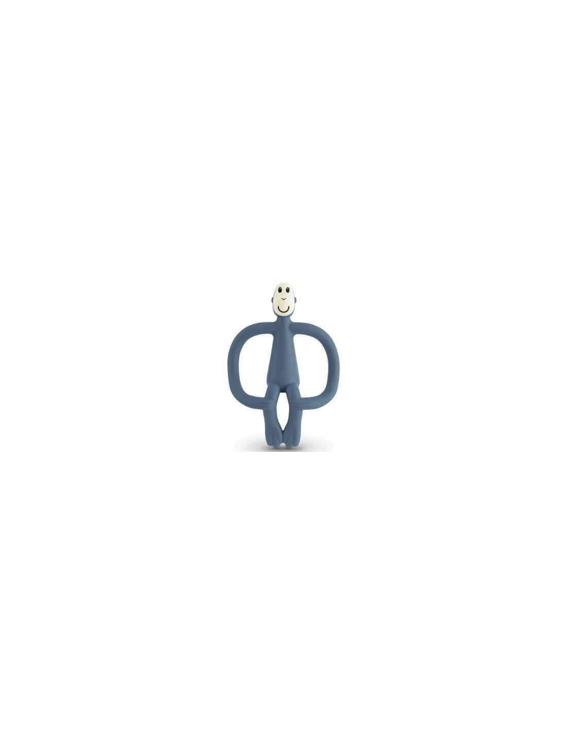 Matchstick Monkey teether LIGHT BLUE