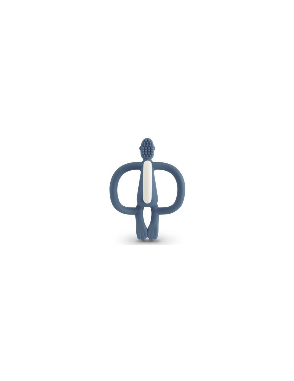 Matchstick Monkey teether LIGHT BLUE