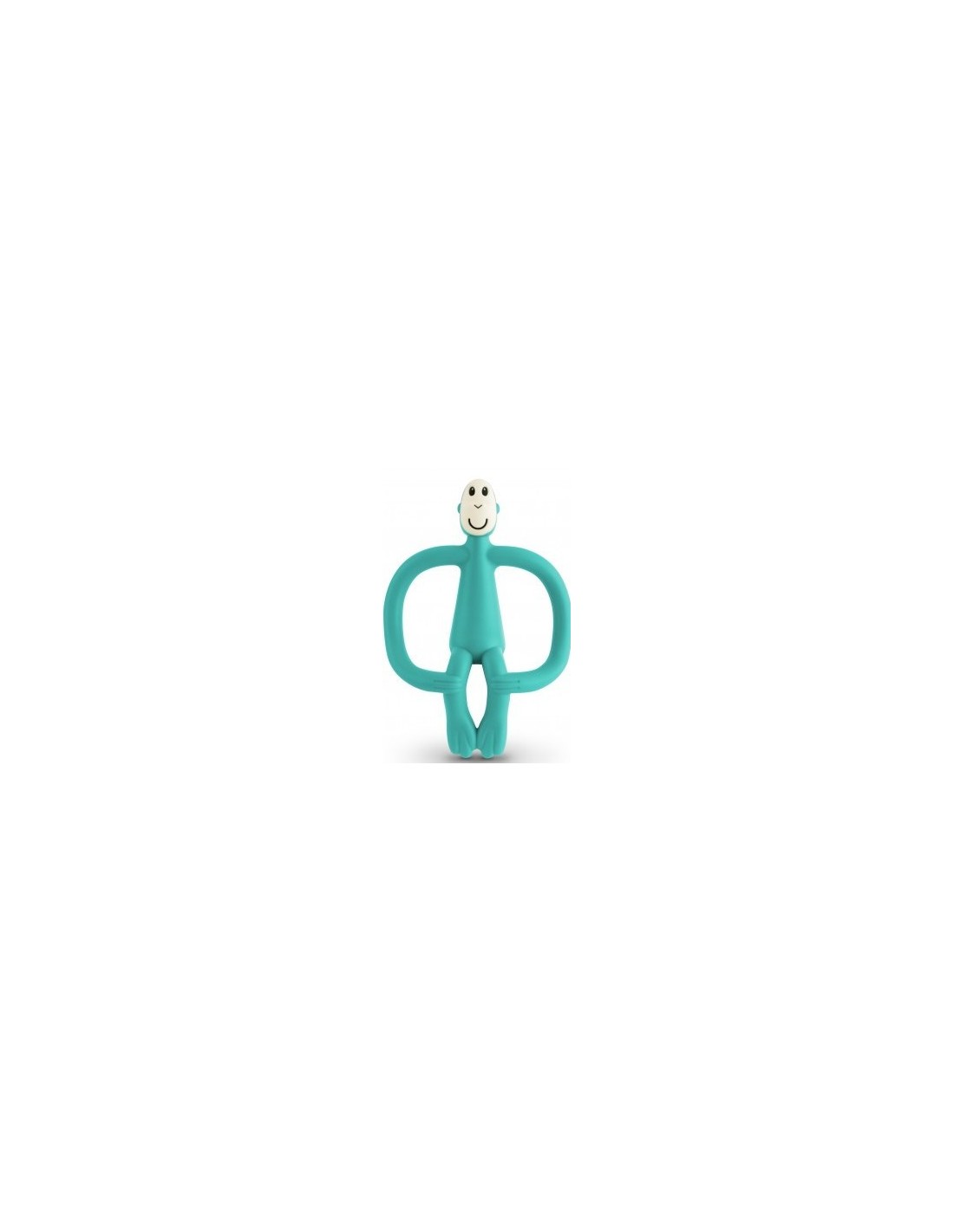 Matchstick Monkey teether LIGHT BLUE