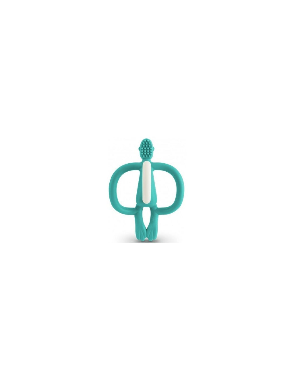 Matchstick Monkey teether LIGHT BLUE