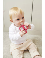 Matchstick Monkey teether LIGHT BLUE