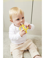 Matchstick Monkey teether LIGHT BLUE