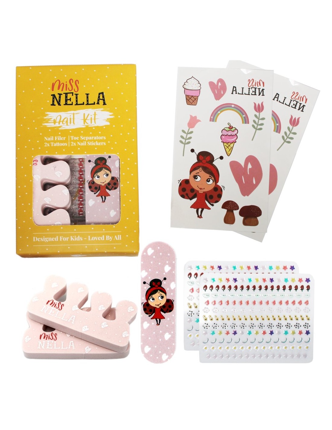 NAIL AND ACCESSORIES SET Miss Nella