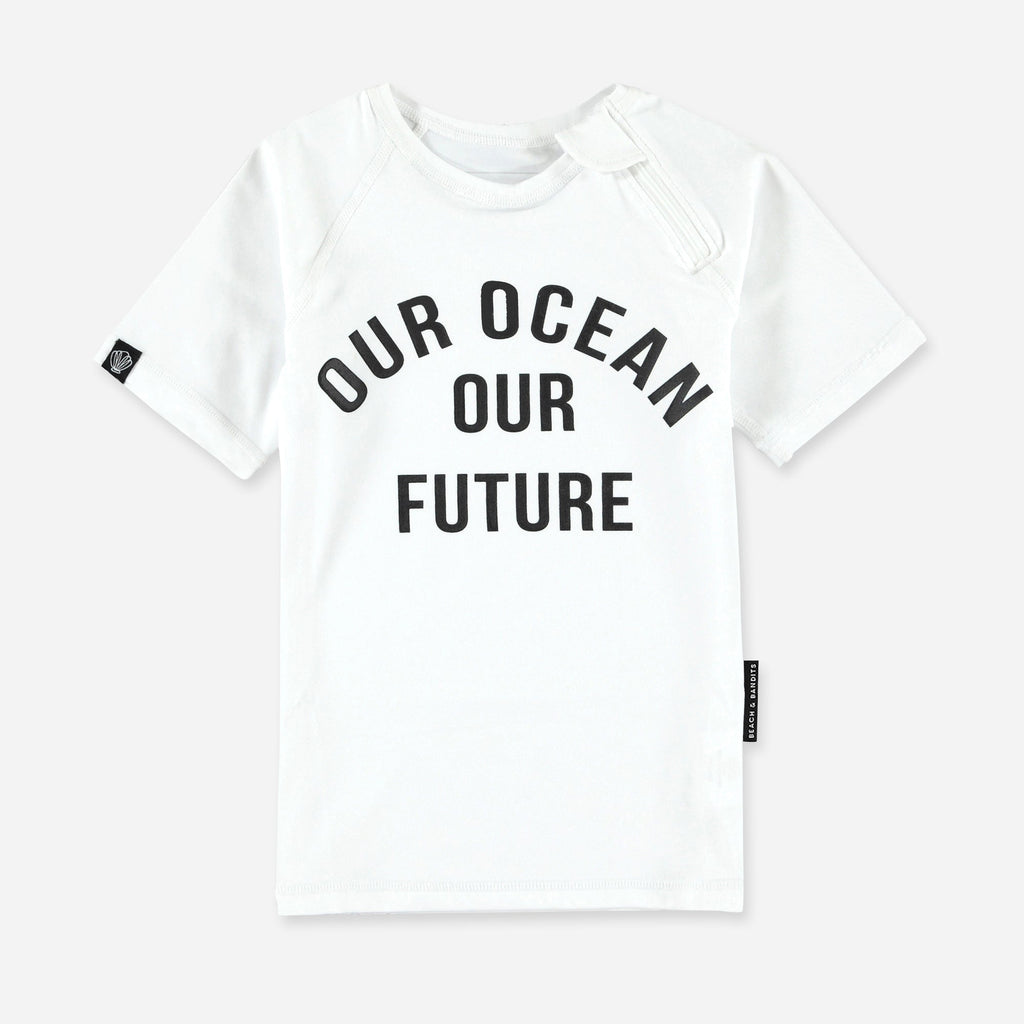 Μαγιό μπλούζα Beach and Bandits OUR OCEAN TEE