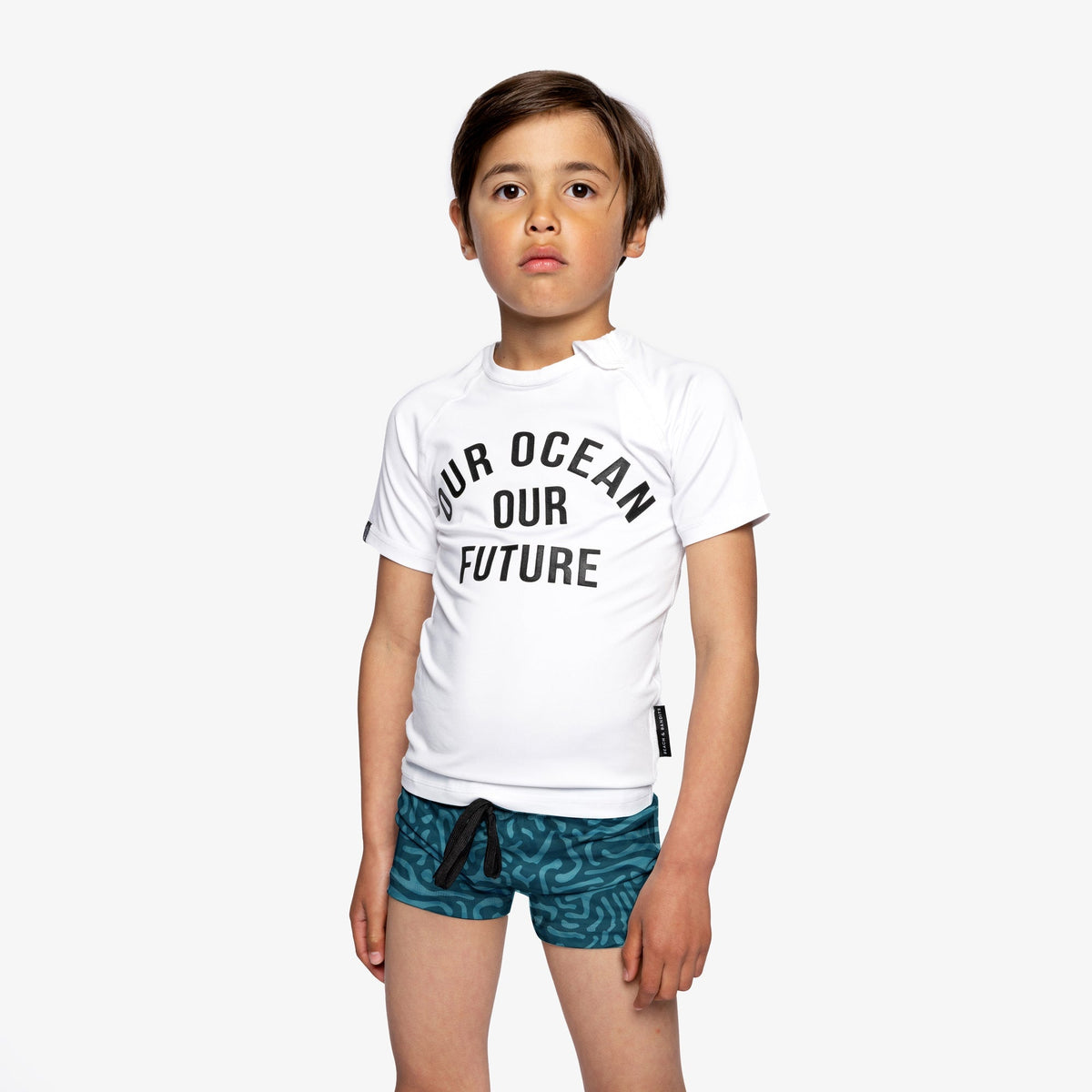 Μαγιό μπλούζα Beach and Bandits OUR OCEAN TEE