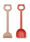 Σετ Παραλίας Φτυάρι Και Τσουγκράνα Liewood Hilda Apple red/pale tuscany rose