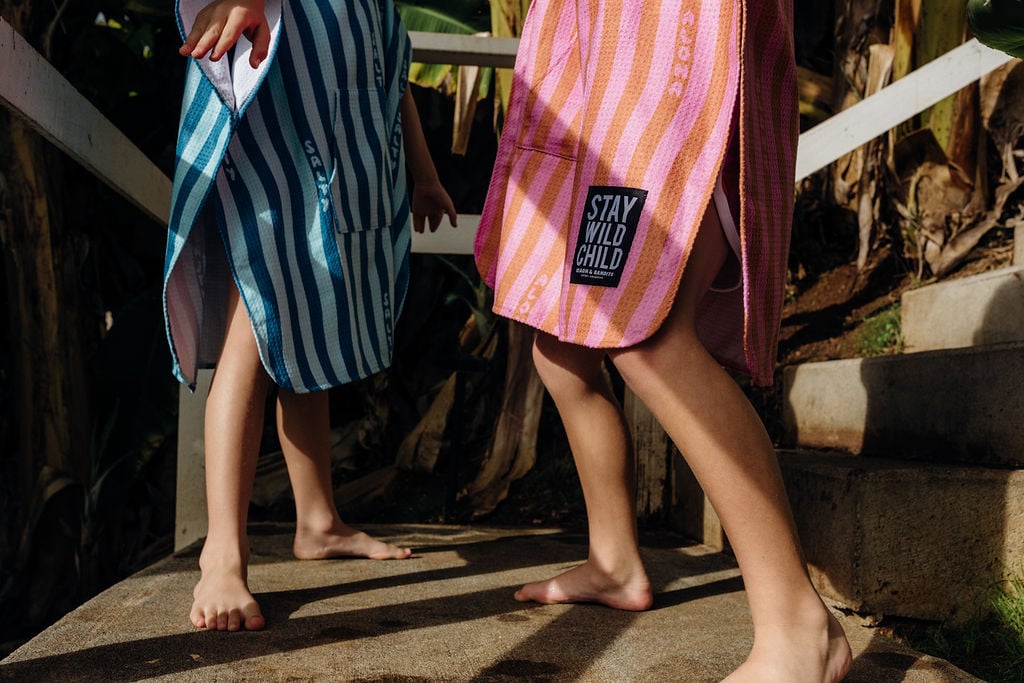 Beach&Bandits Poncho Salty Stripes