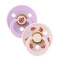 BIBS ΠΙΠΙΛΕΣ STUDIO COLLECTION 2 PACK No 1 LADYBUG/VIOLET SKY MIX