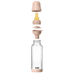 BIBS ΓΥΑΛΙΝΟ ΜΠΙΜΠΕΡΟ 240ml – LATEX – BLUSH