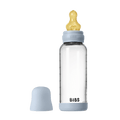 BIBS ΓΥΑΛΙΝΟ ΜΠΙΜΠΕΡΟ 240ml – LATEX – BABY BLUE