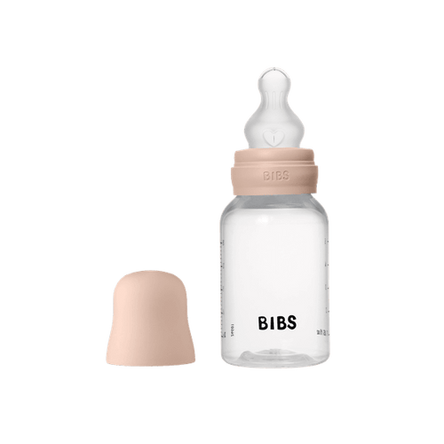 BIBS ΠΛΑΣΤΙΚΟ ΜΠΙΜΠΕΡΟ 150ml ΣΙΛΙΚΟΝΗ BLUSH