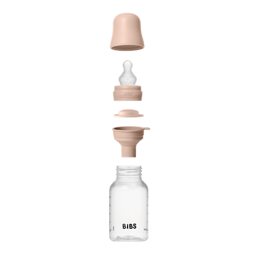 BIBS ΠΛΑΣΤΙΚΟ ΜΠΙΜΠΕΡΟ 150ml ΣΙΛΙΚΟΝΗ BLUSH