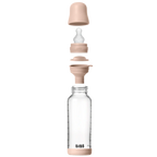 BIBS ΓΥΑΛΙΝΟ ΜΠΙΜΠΕΡΟ 240ml – SILICONE- BLUSH