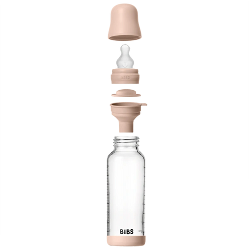 BIBS ΓΥΑΛΙΝΟ ΜΠΙΜΠΕΡΟ 240ml – SILICONE- BLUSH