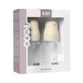 BIBS ΣΕΤ ΠΛΑΣΤΙΚΑ ΜΠΙΜΠΕΡΟ 2 ΤΜΧ 150ml ΣΙΛΙΚΟΝΗ IVORY