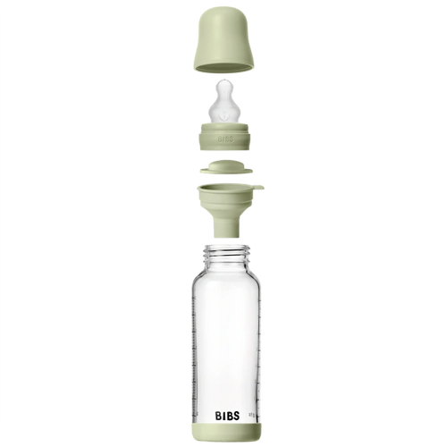 BIBS ΓΥΑΛΙΝΟ ΜΠΙΜΠΕΡΟ 240ml – SILICONE- SAGE