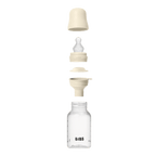 BIBS ΠΛΑΣΤΙΚΟ ΜΠΙΜΠΕΡΟ 150ml ΣΙΛΙΚΟΝΗ IVORY