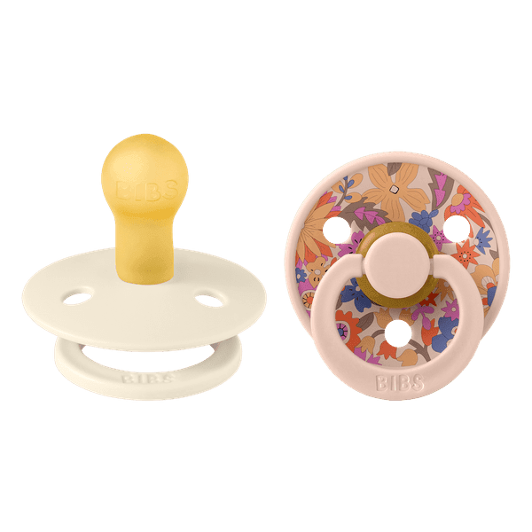 BIBS ΠΙΠΙΛΕΣ LIBERTY 2 PACK No 1 JUNE BLOSSOM BLUSH MIX