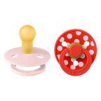 BIBS STUDIO COLLECTION ΣΕΤ ΠΙΠΙΛΕΣ 2ΤΜΧ POLKA DOT CANDY APPLE/BLOSSOM No1