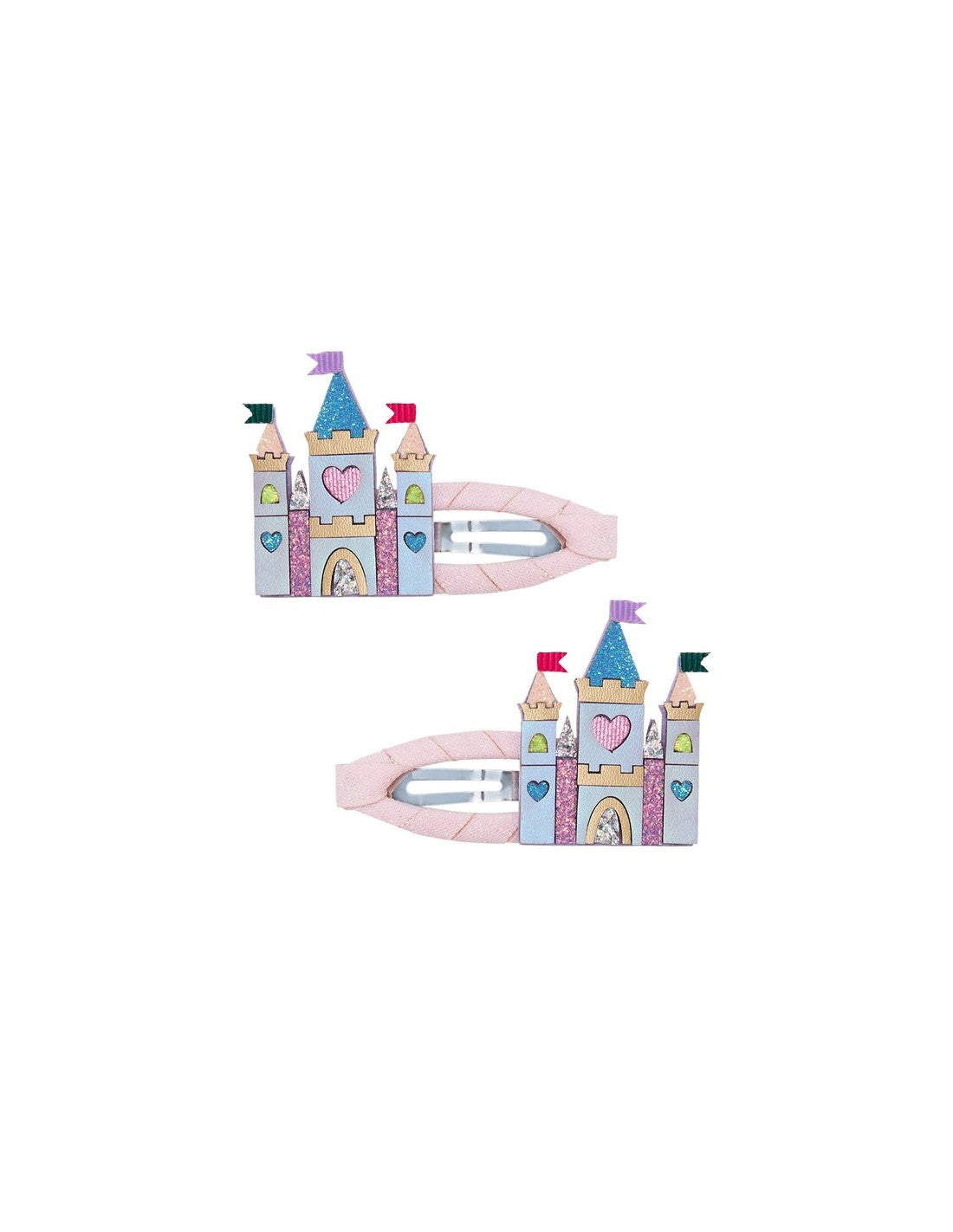Mimi&Lula RAINBOW CASTLE HAIR CLIPS