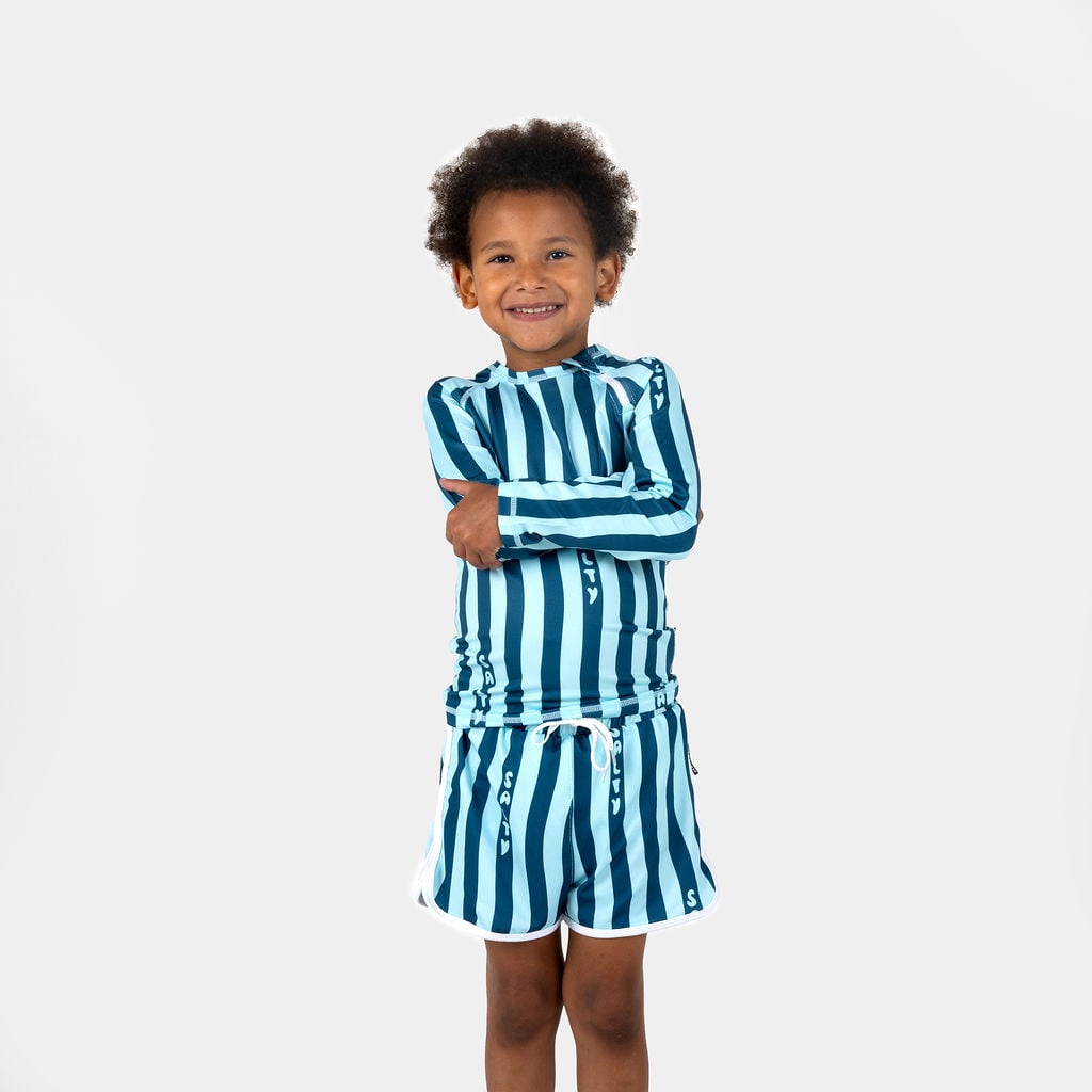 Μαγιό μπλούζα Beach and Bandits Salty Stripes Long Tee