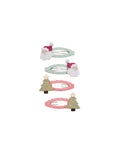 Mimi&Lula SANTA AND CHRISTMAS TREE HAIR CLIPS