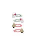 Mimi&Lula SANTA AND CHRISTMAS TREE HAIR CLIPS
