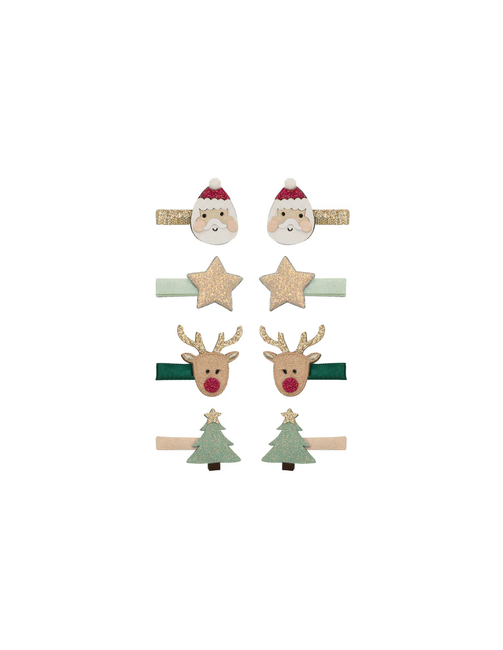 Mimi&Lula SANTA & RUDOLPH MINI CLIPS