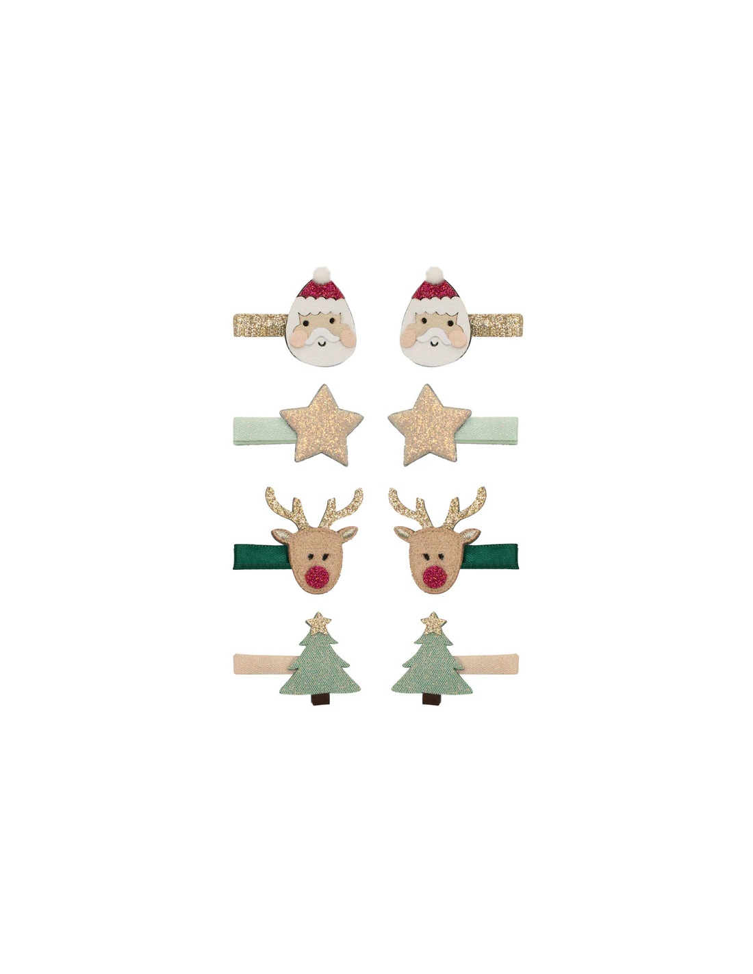 Mimi&Lula SANTA & RUDOLPH MINI CLIPS