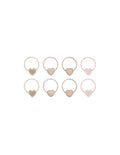 Mimi&Lula SCALLOPED HEART HAIR TIES