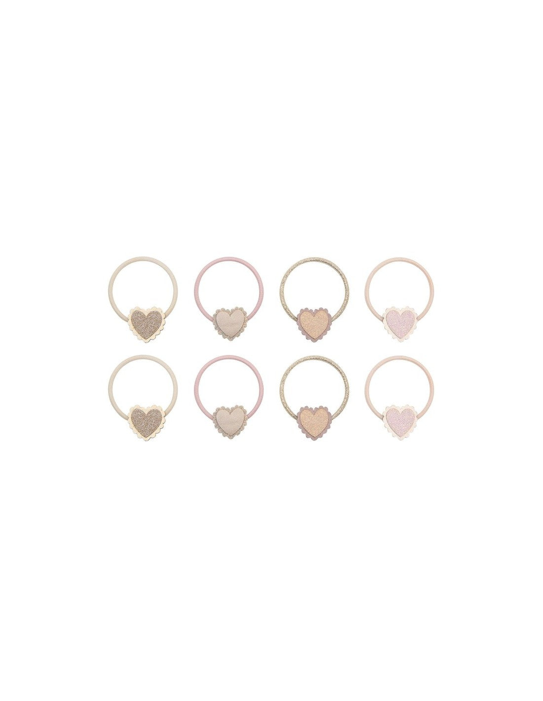 Mimi&Lula SCALLOPED HEART HAIR TIES