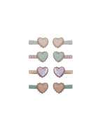 Mimi&Lula SCALLOPED HEART SALON HAIR CLIPS
