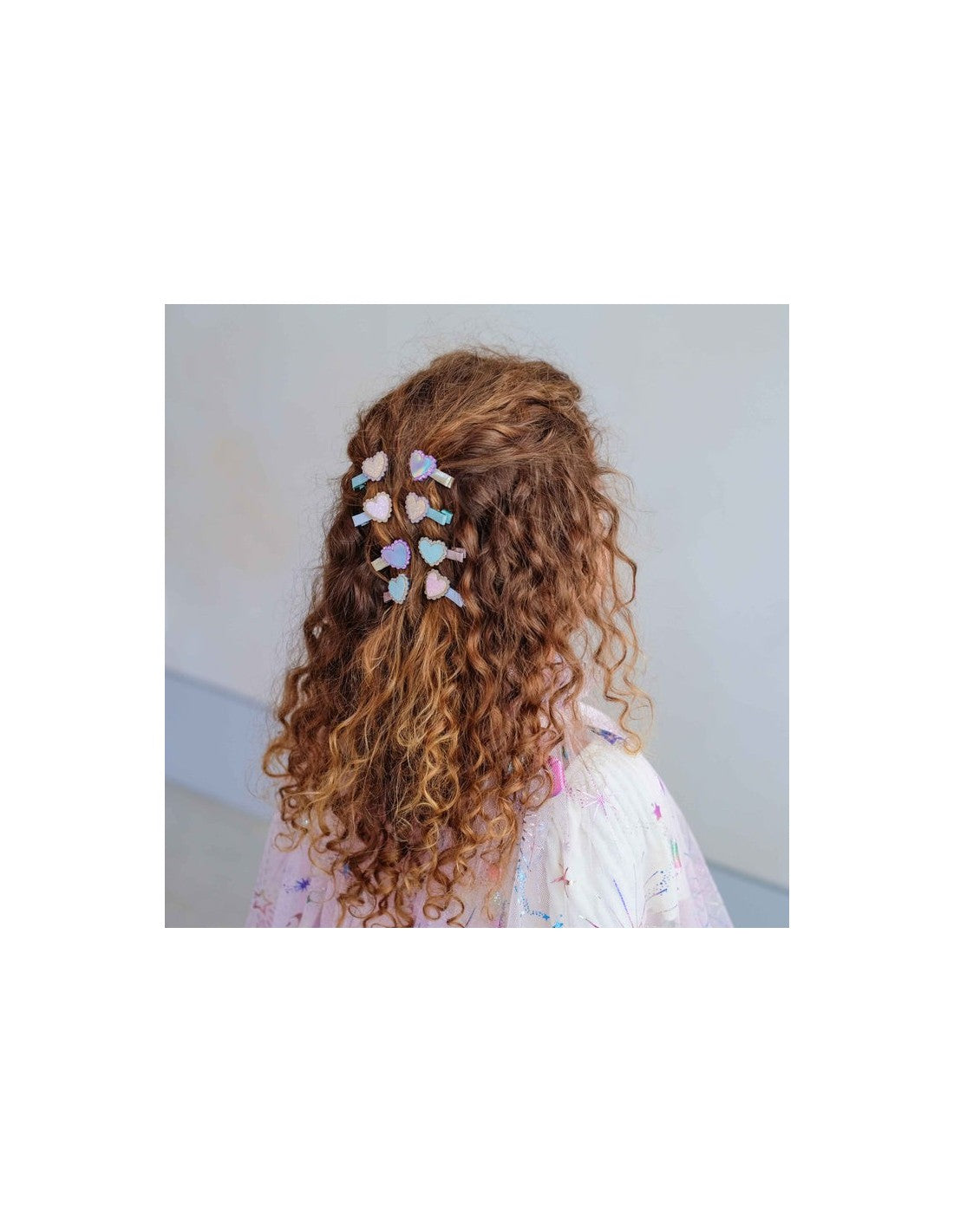 Mimi&Lula SCALLOPED HEART SALON HAIR CLIPS