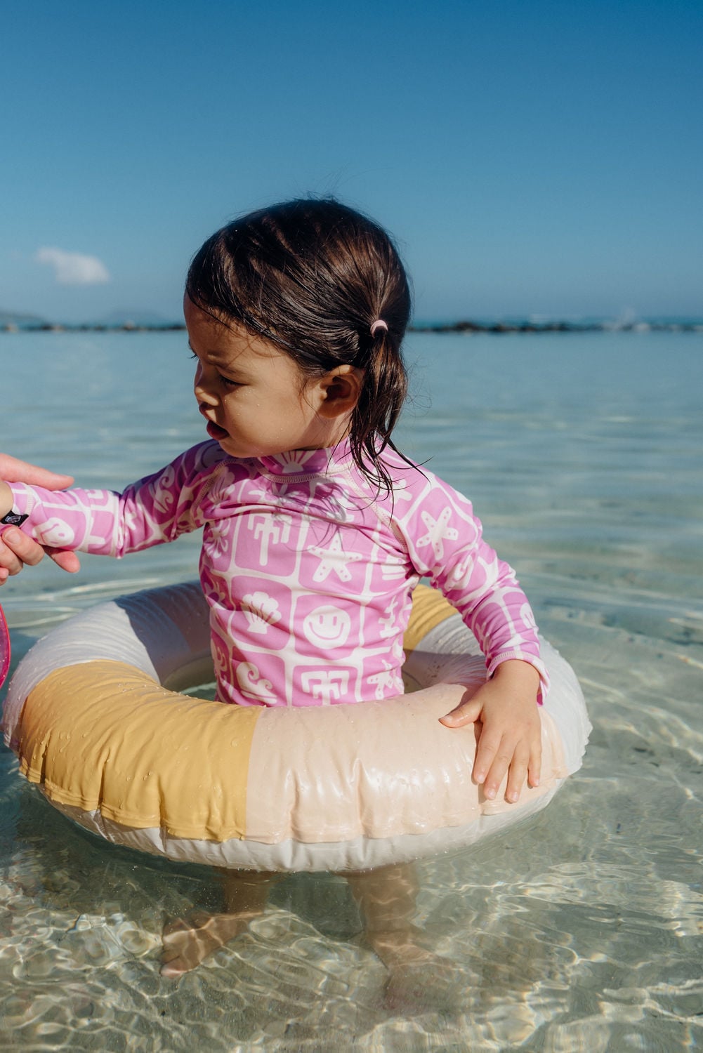 Μαγιώ Θαλάσσης Beach&Bandits Sea Smiley Pink Baby