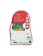 Trixie SHAPE PUZZLE - FIREMAN MR. DINO - 12 PCS