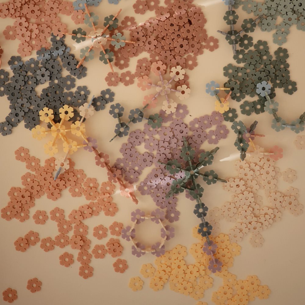 Mushie ​​HEX Connect Building Toy Set​