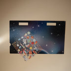 Mushie Βιβλίο Με Αυτοκόλητα Space