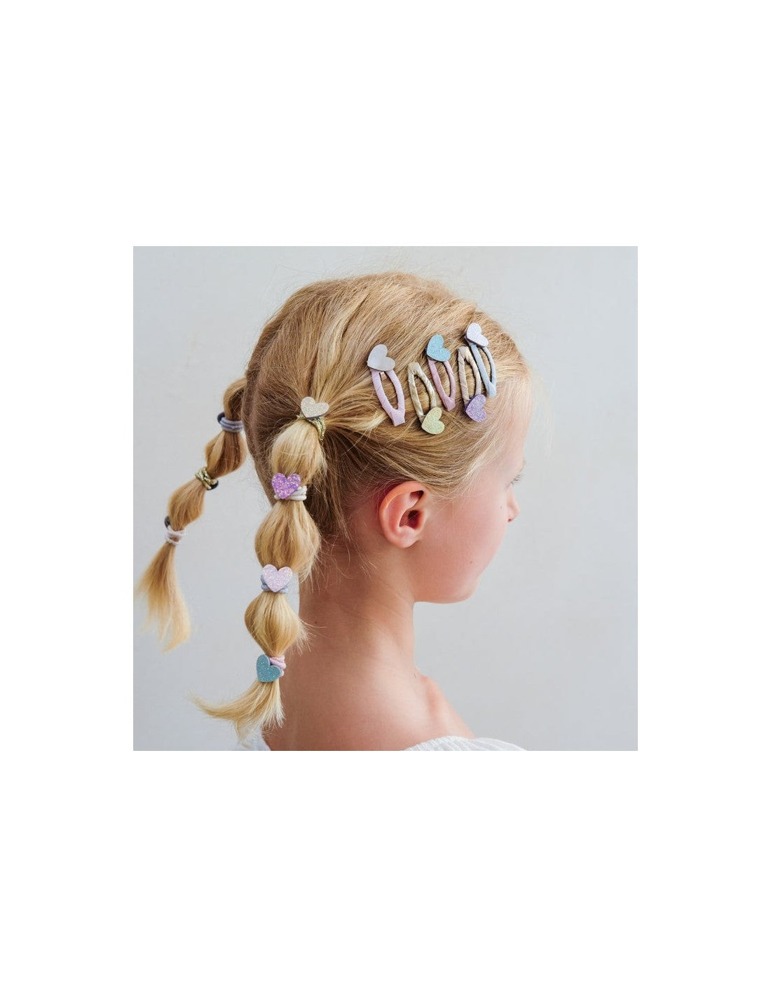 Mimi&Lula TEENY HEART MINI HAIR CLIPS