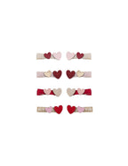 Mimi&Lula TEENY WEENY HEART SALON HAIR CLIPS