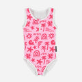 Μαγιό Θαλάσσης Beach&Bandits TROPICAL VIBES PINK SWIMSUIT