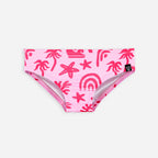 Μαγιώ Θαλάσσης Beach&Bandits TROPICAL VIBES PINK BIKINI PANT