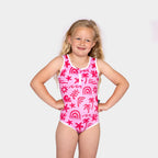 Μαγιό Θαλάσσης Beach&Bandits TROPICAL VIBES PINK SWIMSUIT