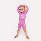 Καπέλο Βρεφικό Θαλάσσης Beach&Bandits TROPICAL VIBES VIOLET(UPF50+)