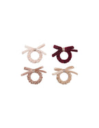 Mimi&Lula VELVET BOW SCRUNCHIES