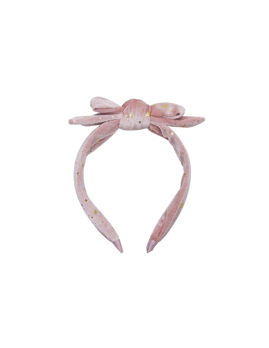Mimi&Lula VELVET STARRY EDIE BOW HEADBAND